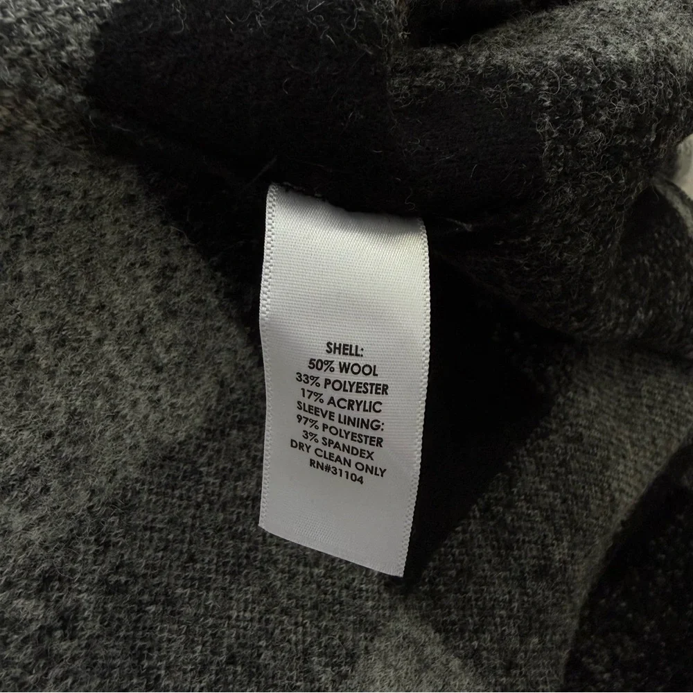 The Limited Sweater Coat in Black Ombré - Picture 7 of 7